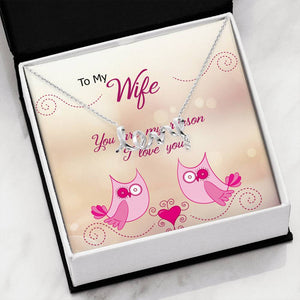 To My Wife | Love Necklace | Gift for Her