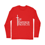 Imperium of Man | The Emperor Protects | Long Sleeve Tee | WH 40K
