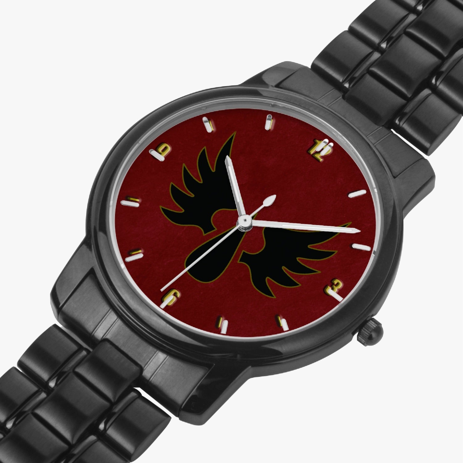 Blood Angels | Folding Clasp | Stainless Steel Quartz Watch (With Indicators)