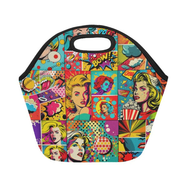 Neoprene Lunch Bag: Trendy and Durable Carryall for Your Meals | 4 Designs | Munch Time Fashion