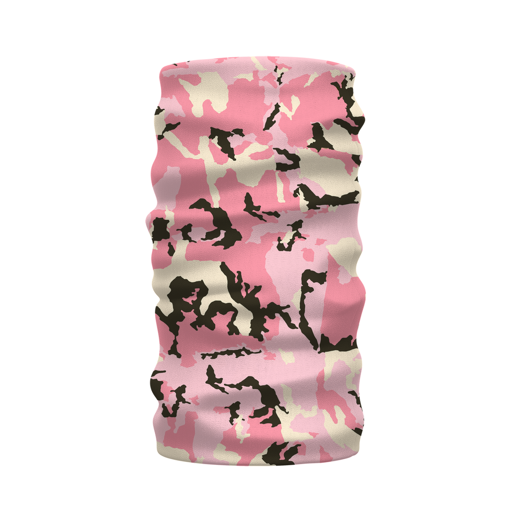 Morf Scarf | Pink Camo | Sublimation Print | Neck Warmer | Face Covering | Gaiter