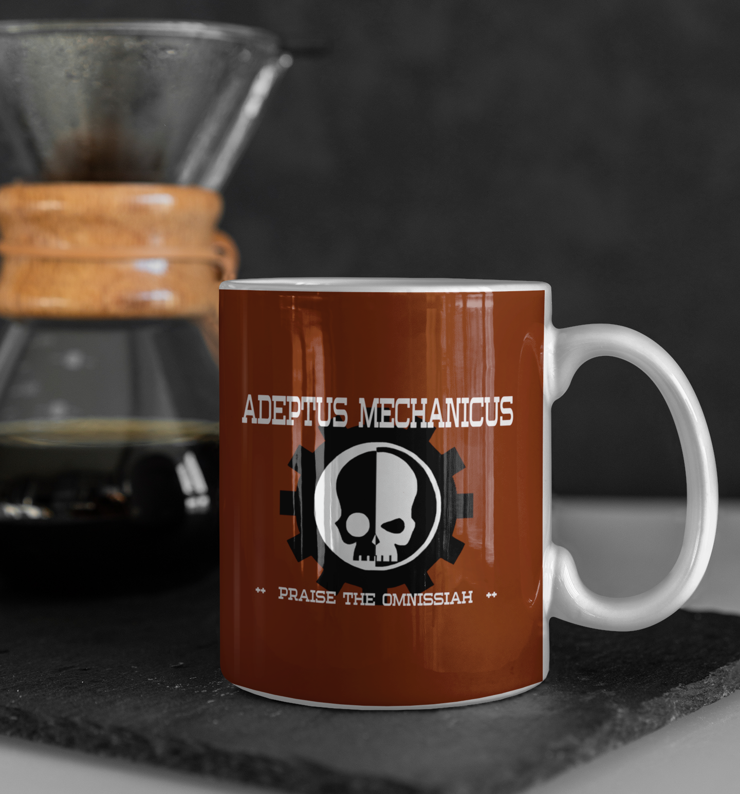 11oz Mug | Adeptus Mechanicus | Red | WH40K