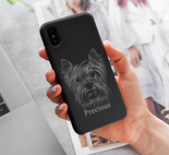 Customise It | My Furry Friend | Dog & Name | Mobile Phone Case