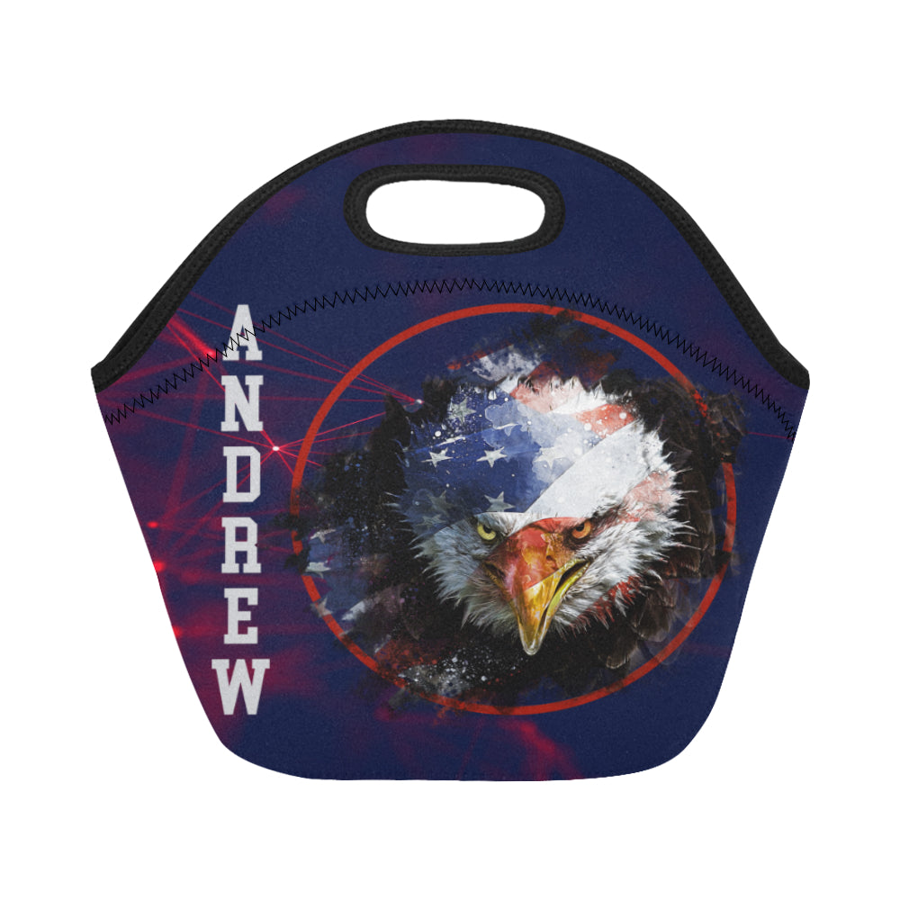 Customise It | Lunch Bag | Patriot Eagle | USA | Neoprene