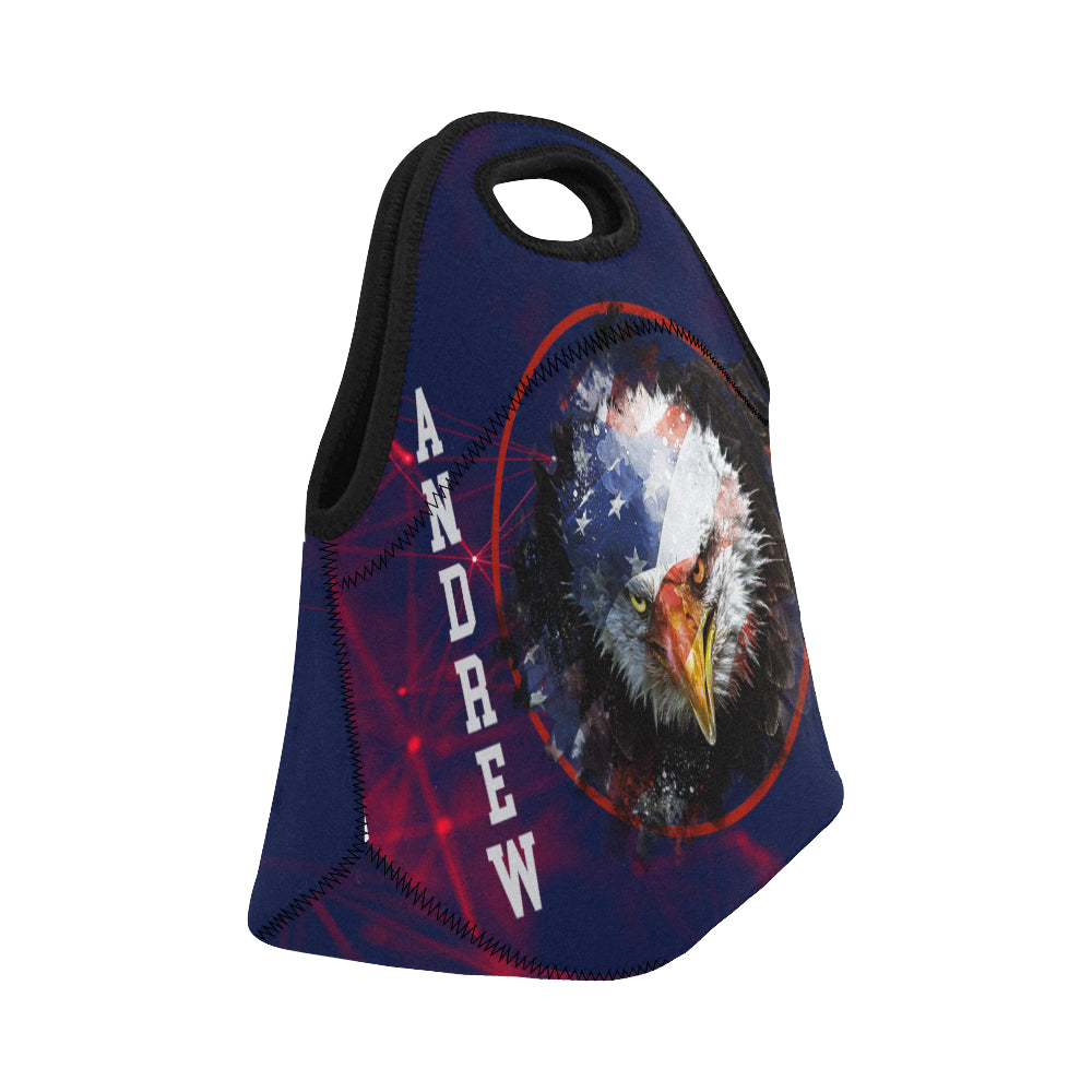 Customise It | Lunch Bag | Patriot Eagle | USA | Neoprene