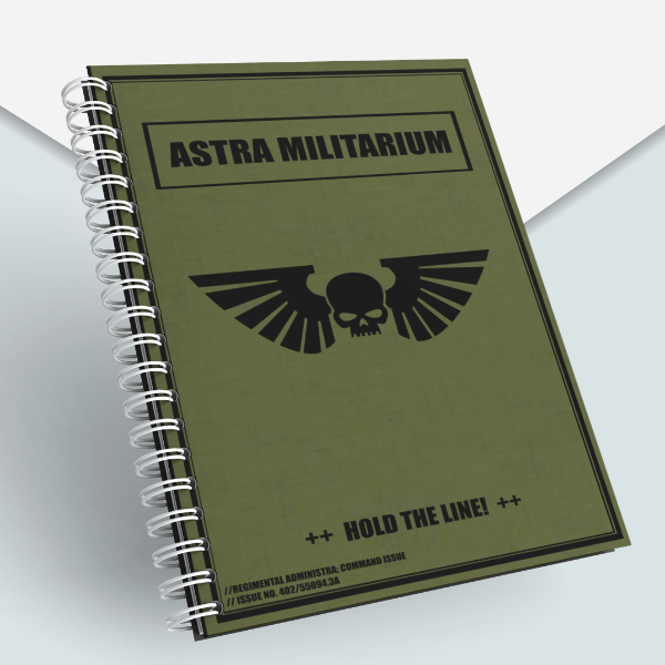 Notebook | Astra Militarum | WH40K Gift Idea
