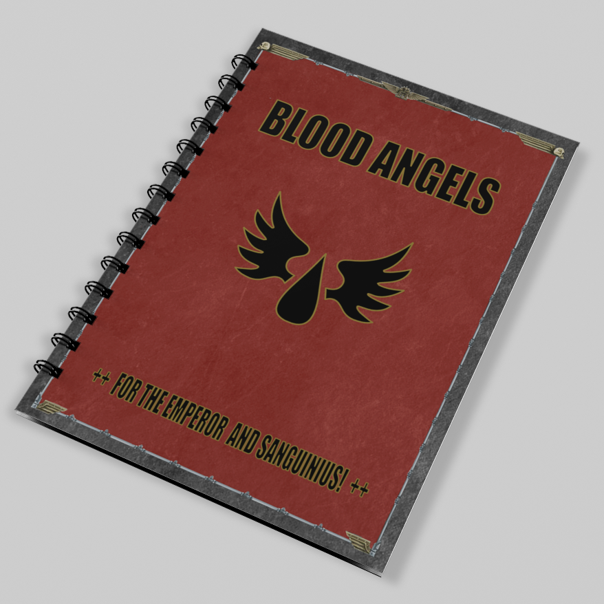 Notebook | Blood Angels | WH40K Gift Idea