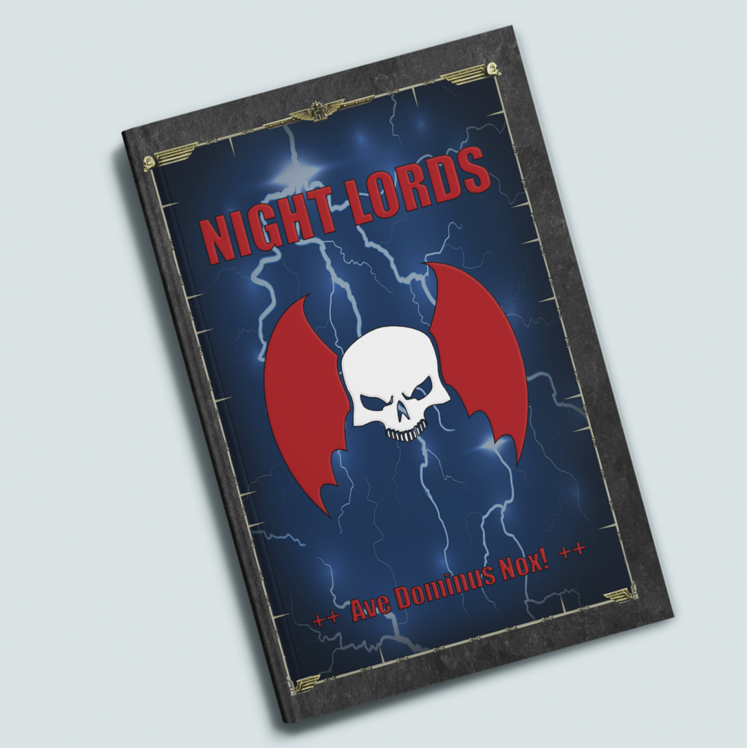 Notebook | Night Lords | WH40K Gift