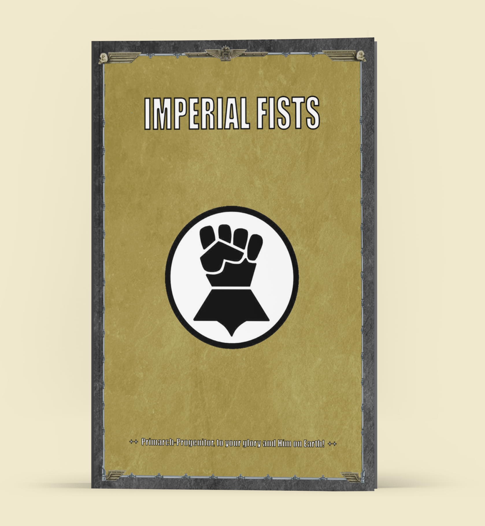 Notebook | Imperial Fists | Battle Planner Journal