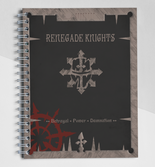 Notebook | Renegade Knights | WH40K Gift