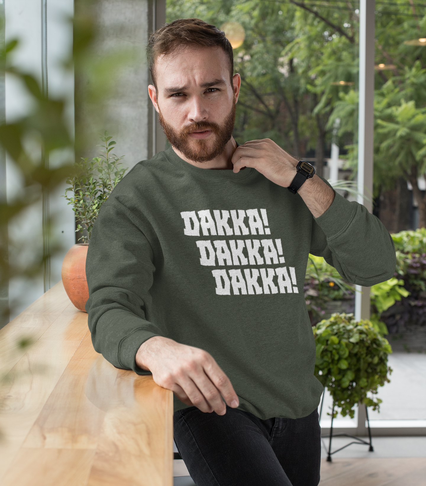 Orks | Dakka Dakka Dakka |  Unisex Sweatshirt | WH 40K