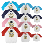 Bundle Raglan Shirts | Mum Toddler and Baby | Queen Bee