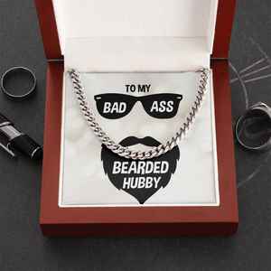 Gift for Him | Cuban Chain | Bearded Hubby
