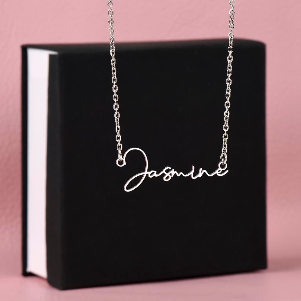 Customise it | Signature Necklace | Name | Gift Idea