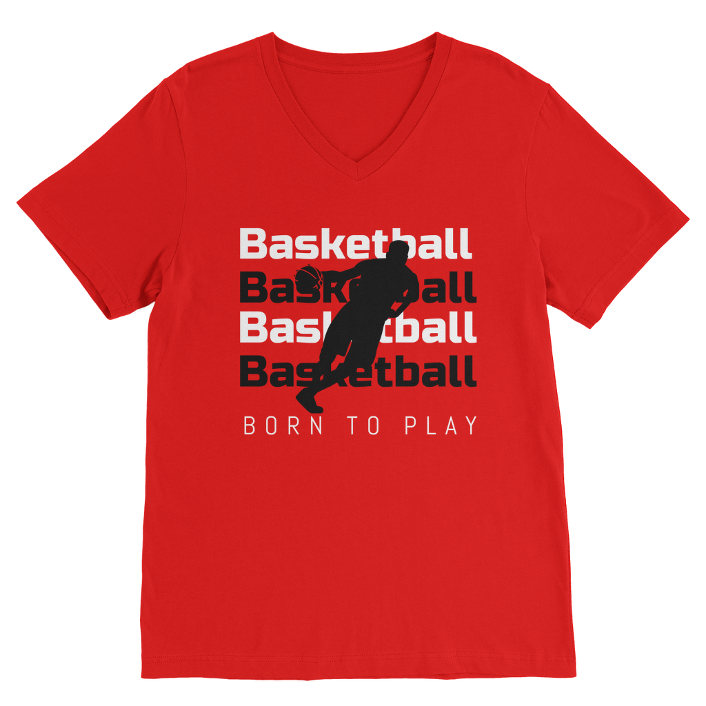 Basketball | Classic V-Neck T-Shirt