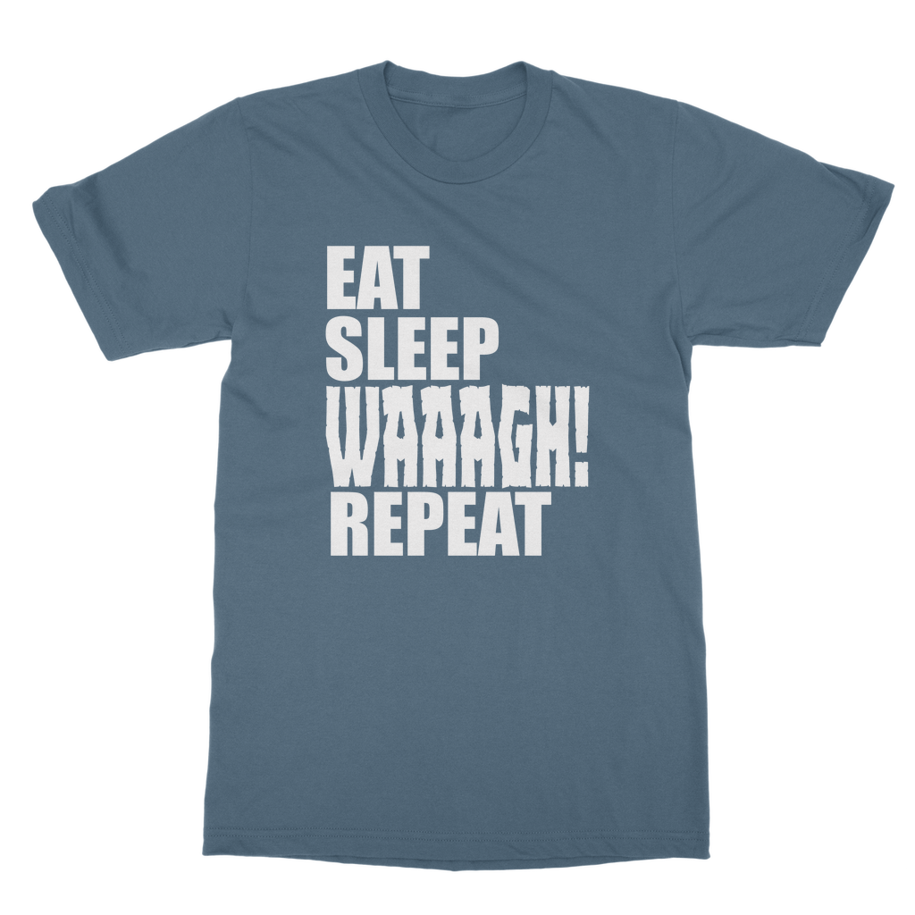 ORK | Eat Sleep Repeat | Heavy Cotton Unisex T-Shirt | 40K